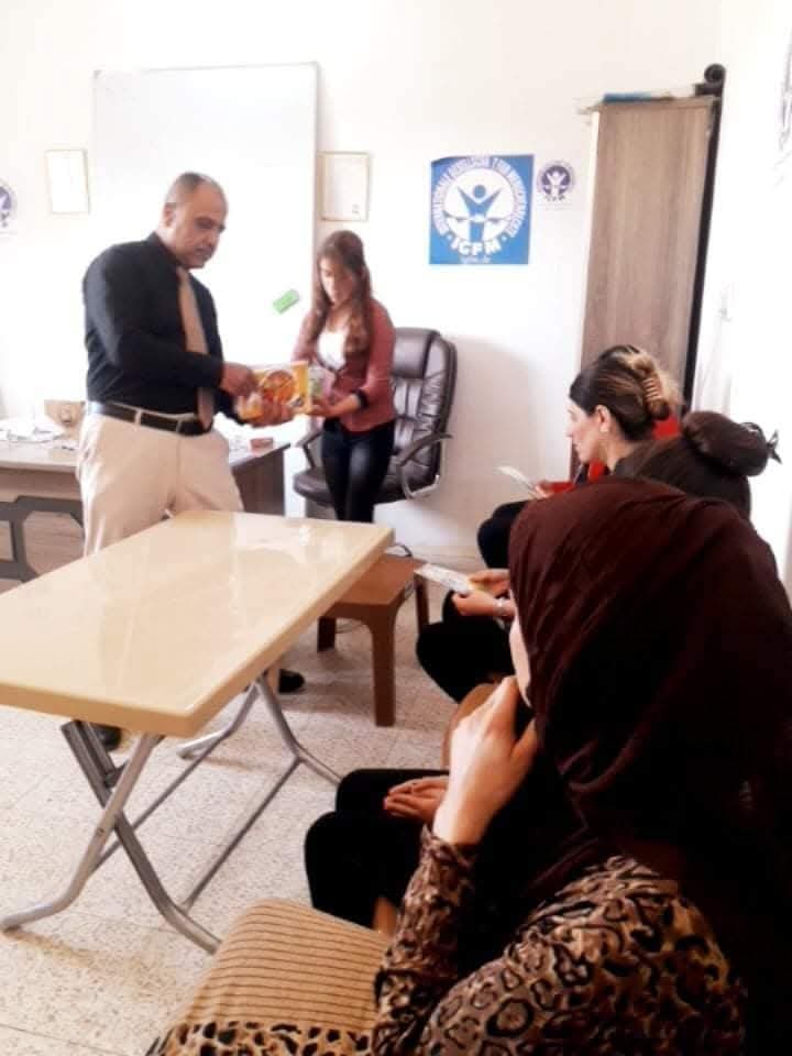 افتتاح مشروع محو الأمية للنساء  في سنجار.
